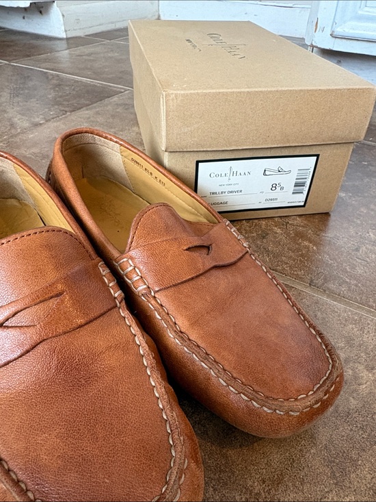 Cole Haan Shoes - Cole Haan Men’s Penny Loafers in Luggage Tan-Brown